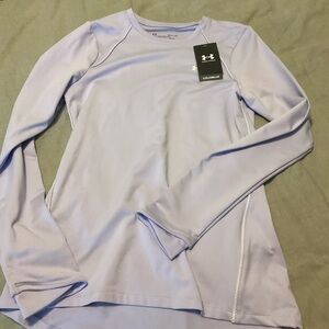 Under Armour Cold Gear Light Purple Long Sleeve Shirt